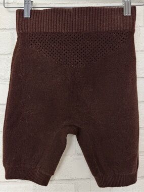 Isa Boulder Arcadia Biker  open-knit shorts Medium New